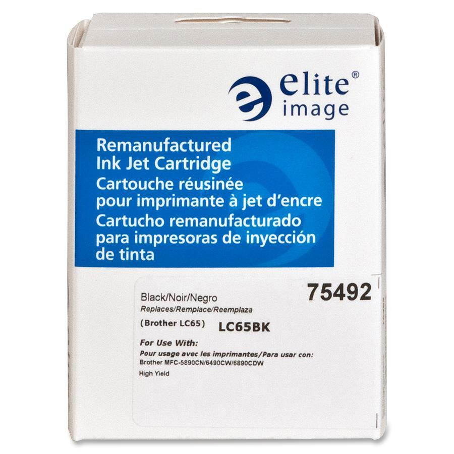 Elite Image 75492 Toner Cartridge 900 Page Yield Black