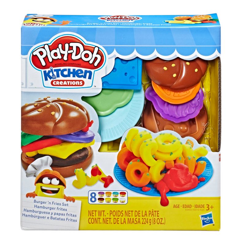 Play-Doh Kitchen Creations Burger and Fries Set