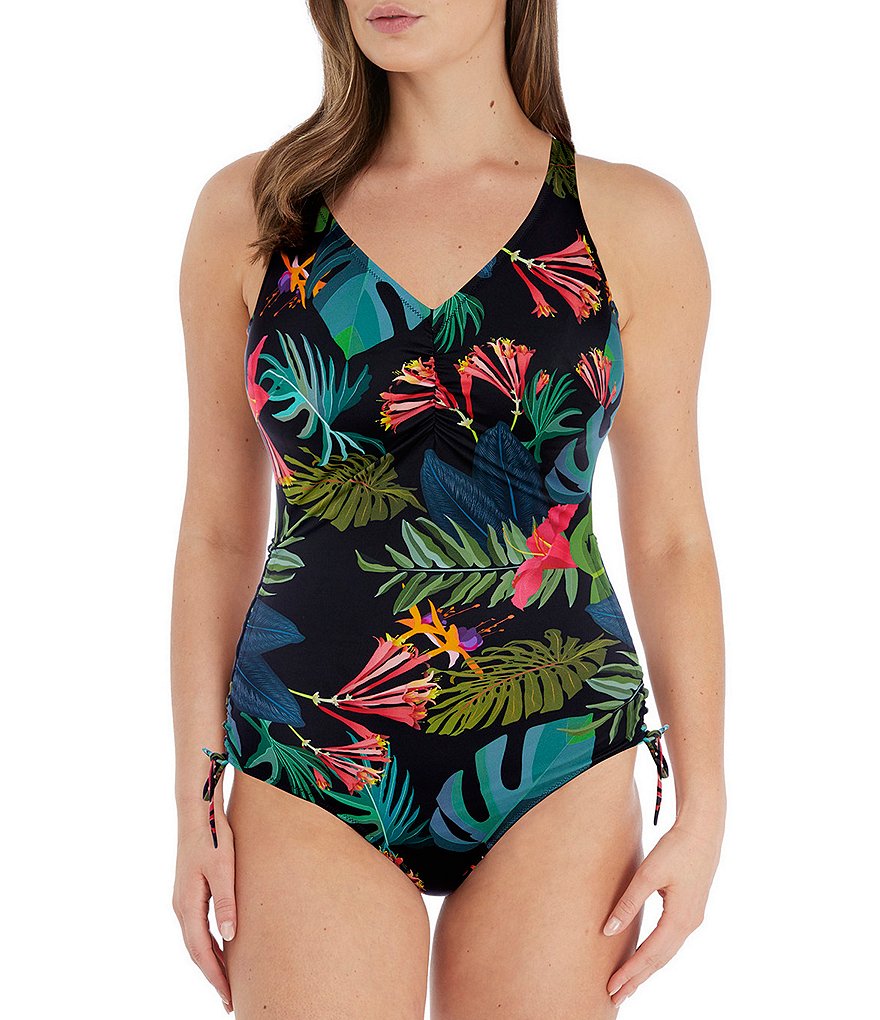 Fantasie Monteverde Underwire V-Neck One Piece Swimsuit