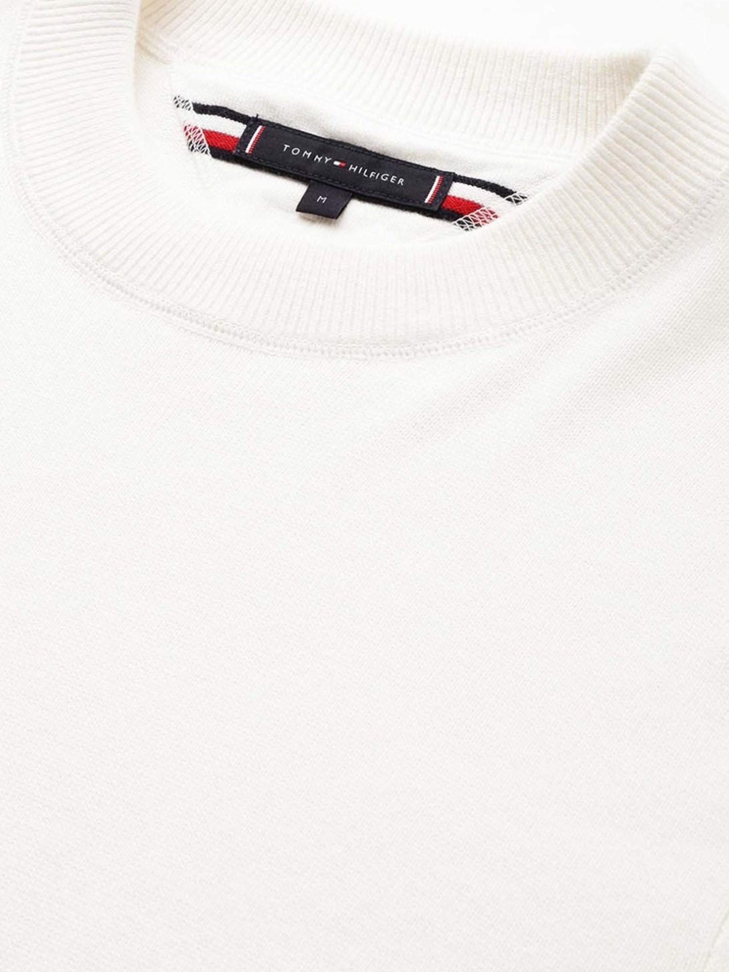 Tommy Hilfiger Ancient White Relaxed Fit Sweater