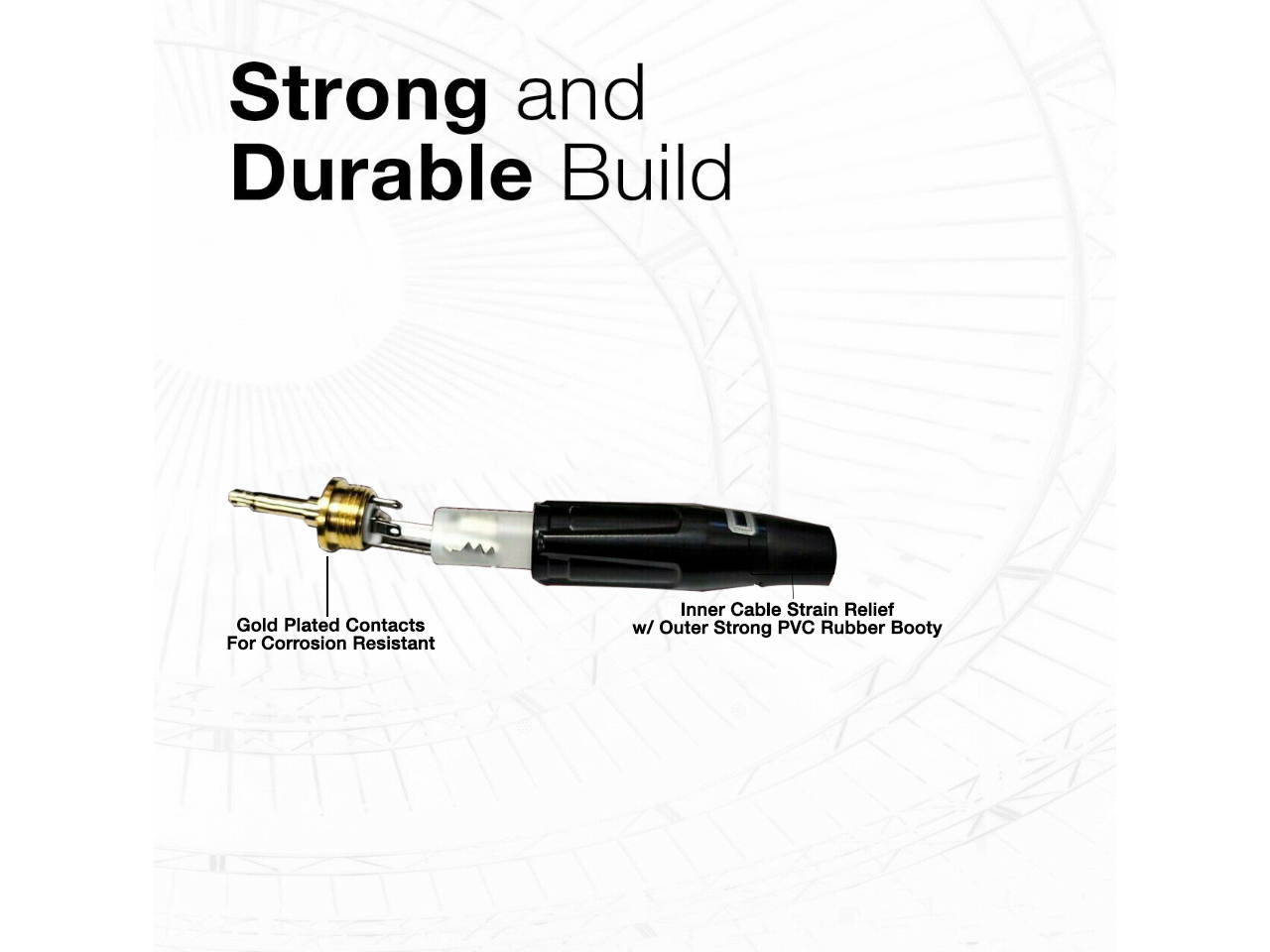 3.5 TS Unbalanced Premium Mono Premium Audio Cable - Custom Length, Color Cord