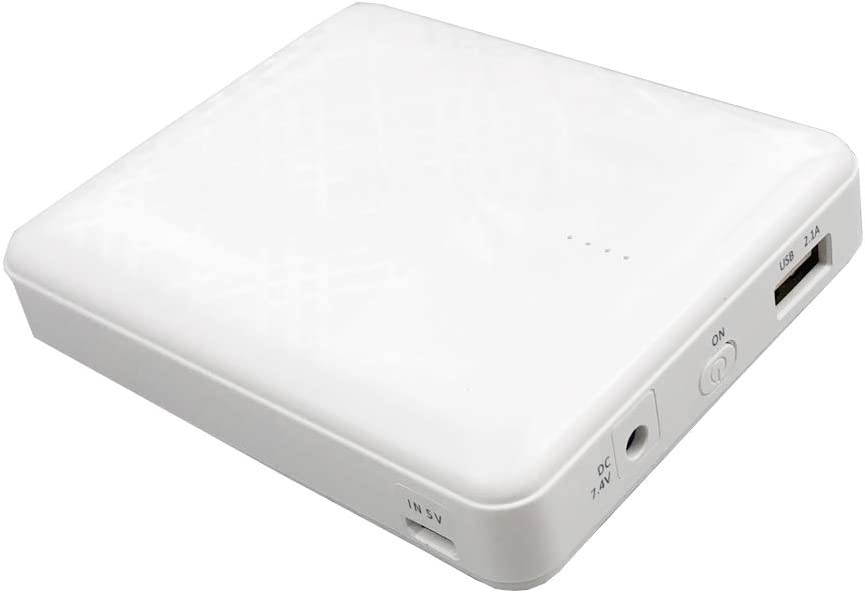 Smarkey 7.4v 5200mAh Heated Jacket Battery with Charger Cable Replacement Backup Pack for Heated Hoodies Heated Vests Down Coat