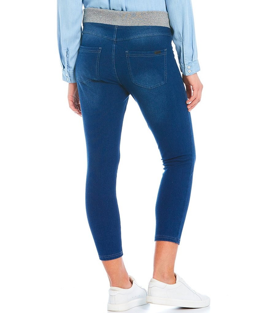 Commando Faux Leather Crocodile-Embossed Legging