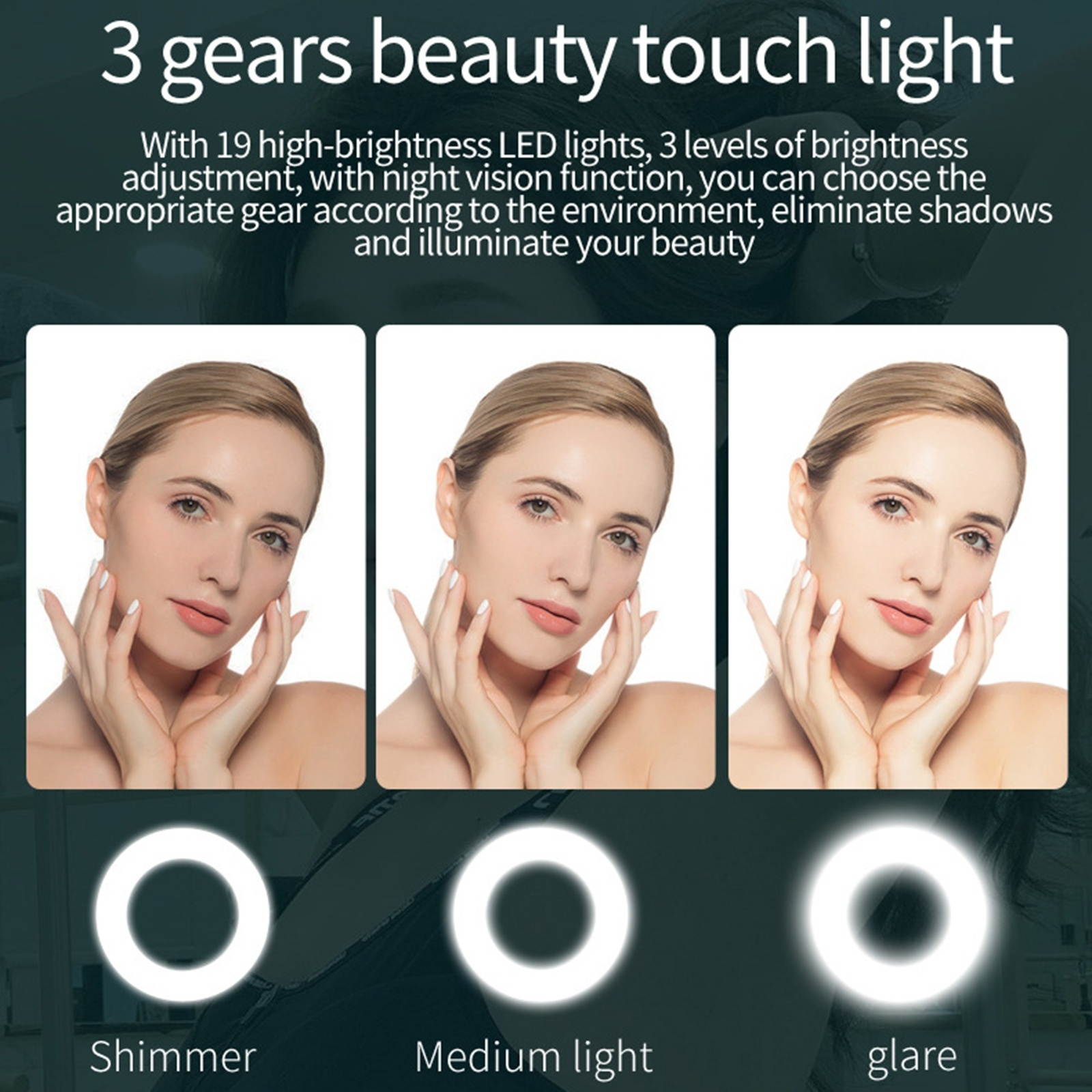 Webcam,  5.0 Million Pixel 2K Auto Focus USB Computer Camera Webcam with Fill Light