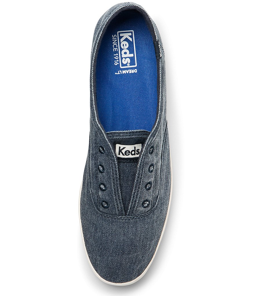 Keds Chillax Washed Canvas Slip-On Sneakers
