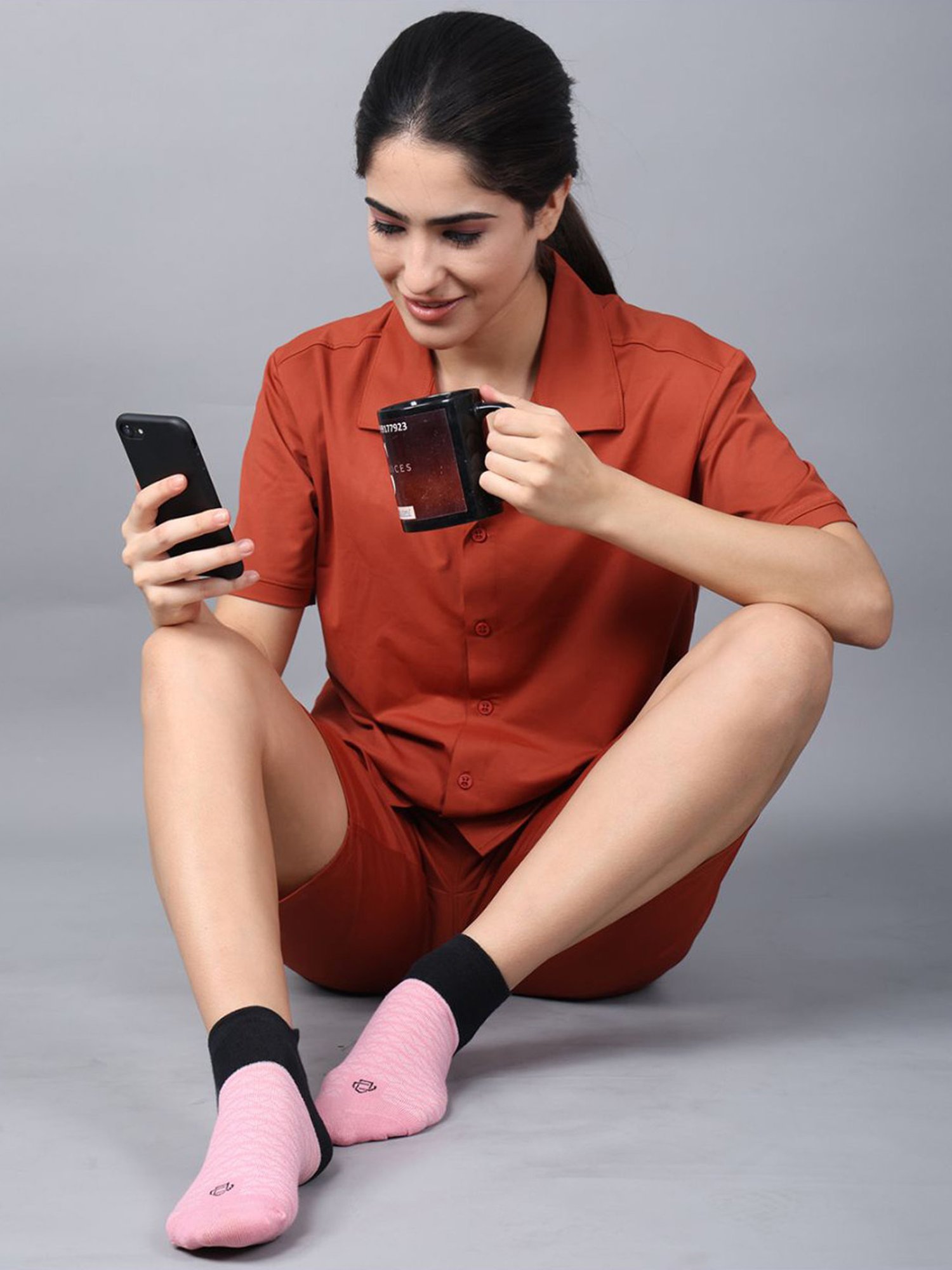 Dollar Socks For Women' s Casual Ankle Length In (Pack of 5)