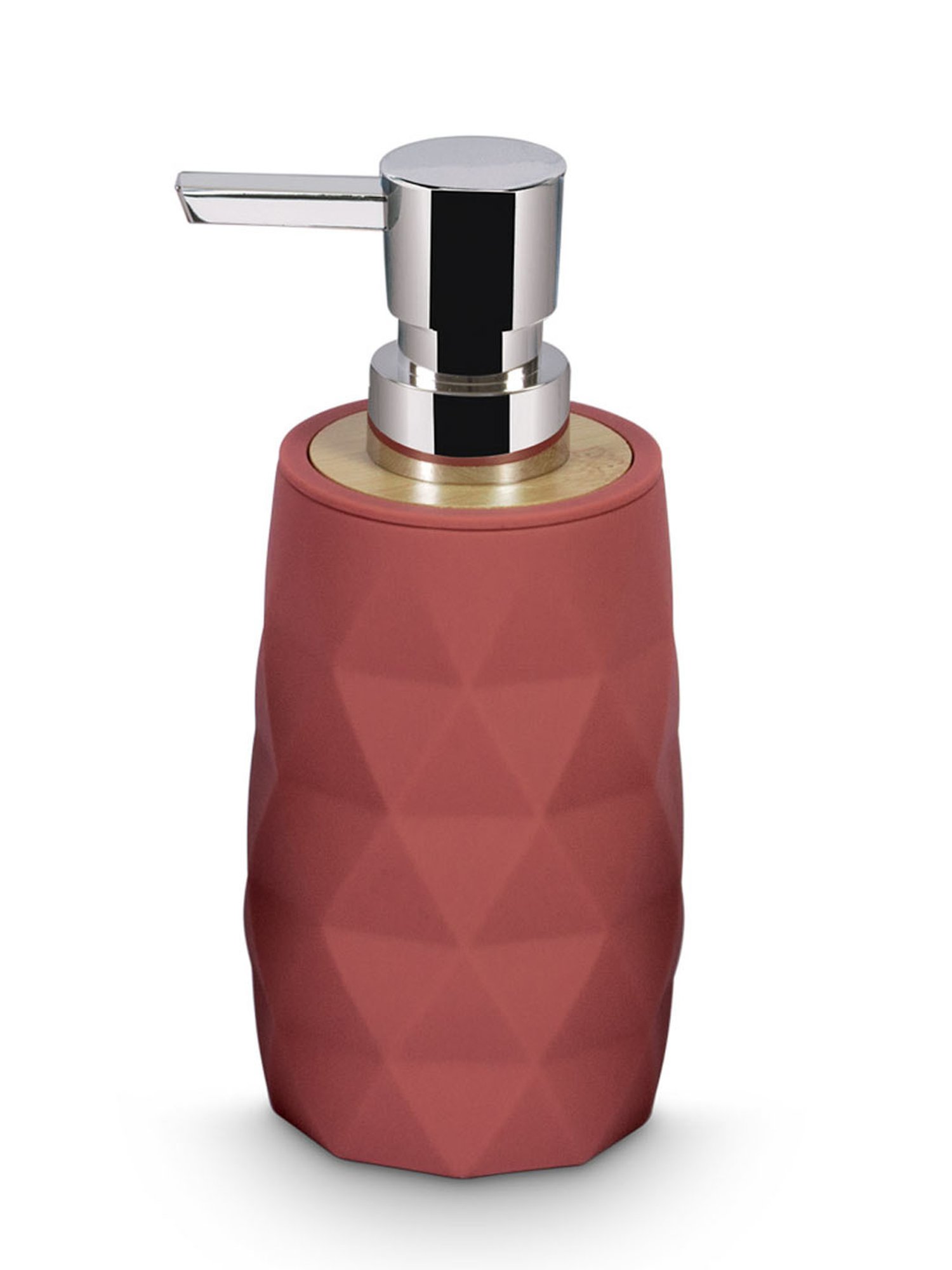 Freelance Red SAN material (Styrene Acrylonitrile) Set of 4 Bathroom Accessories