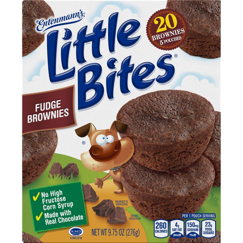 Entenmann's Little Bites Brownie Muffins - 8.25oz
