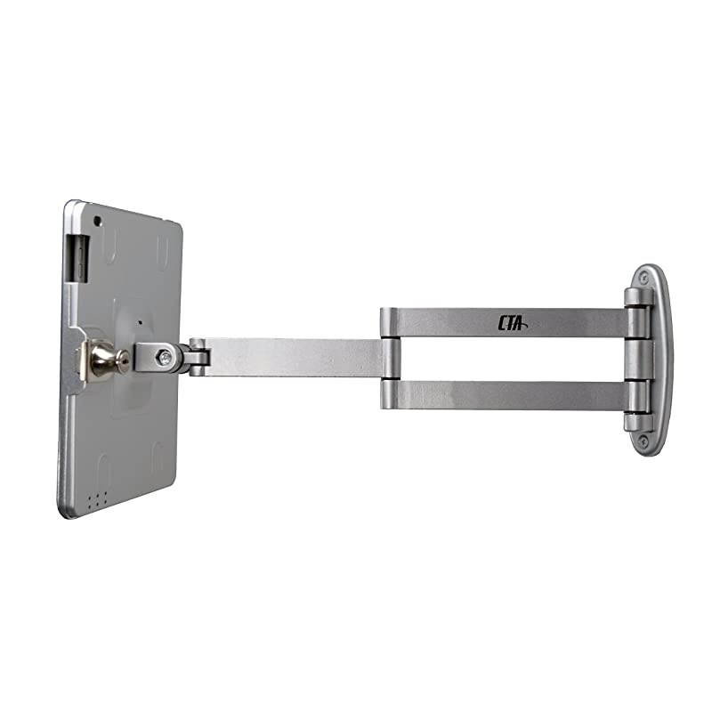 Articulating Wall Mounting Security Enclosure for iPad AiriPad Pro 97iPad Gen 56 Silver