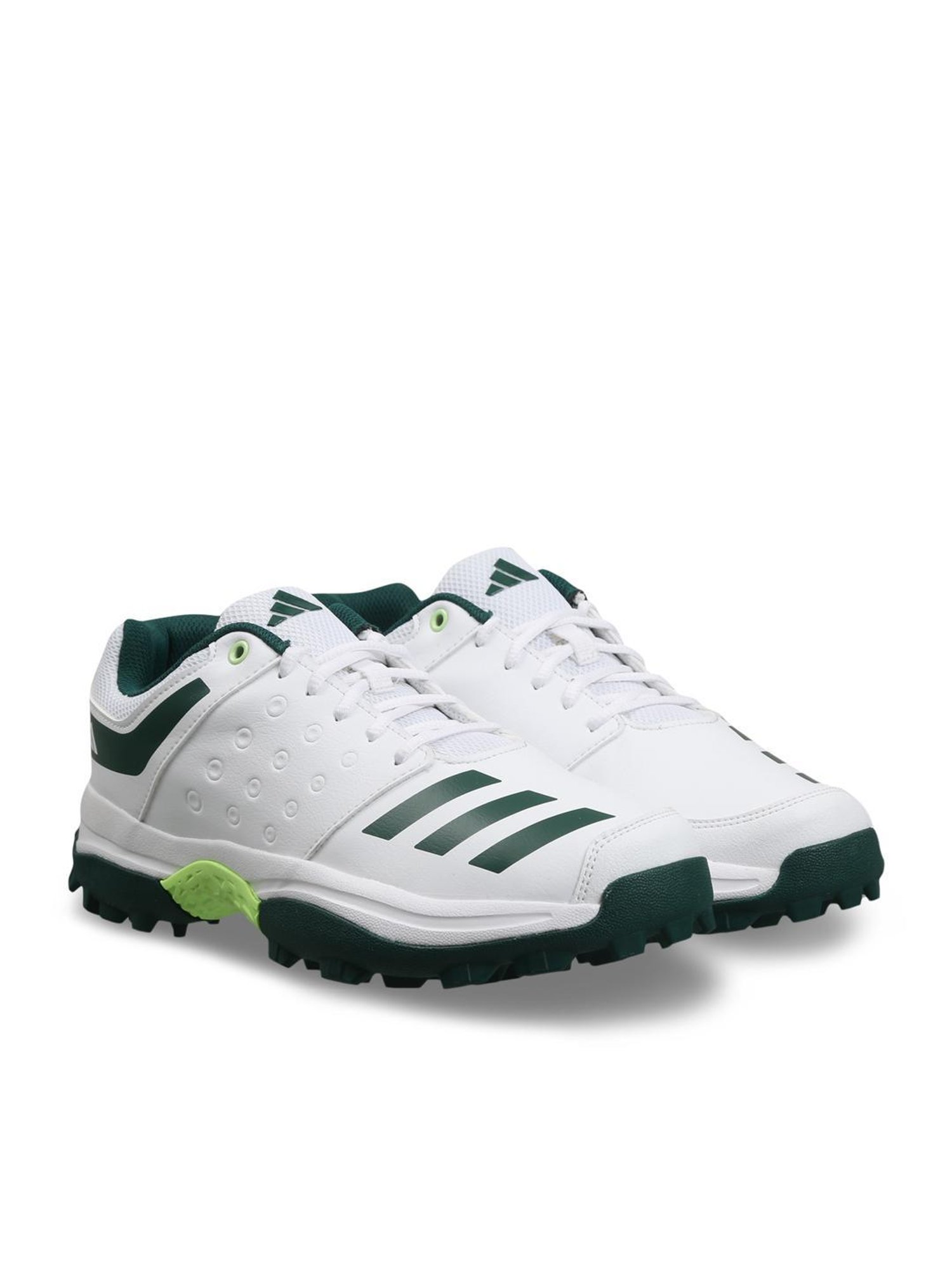 Adidas Men's Crinu 23 White Cricket Shoes