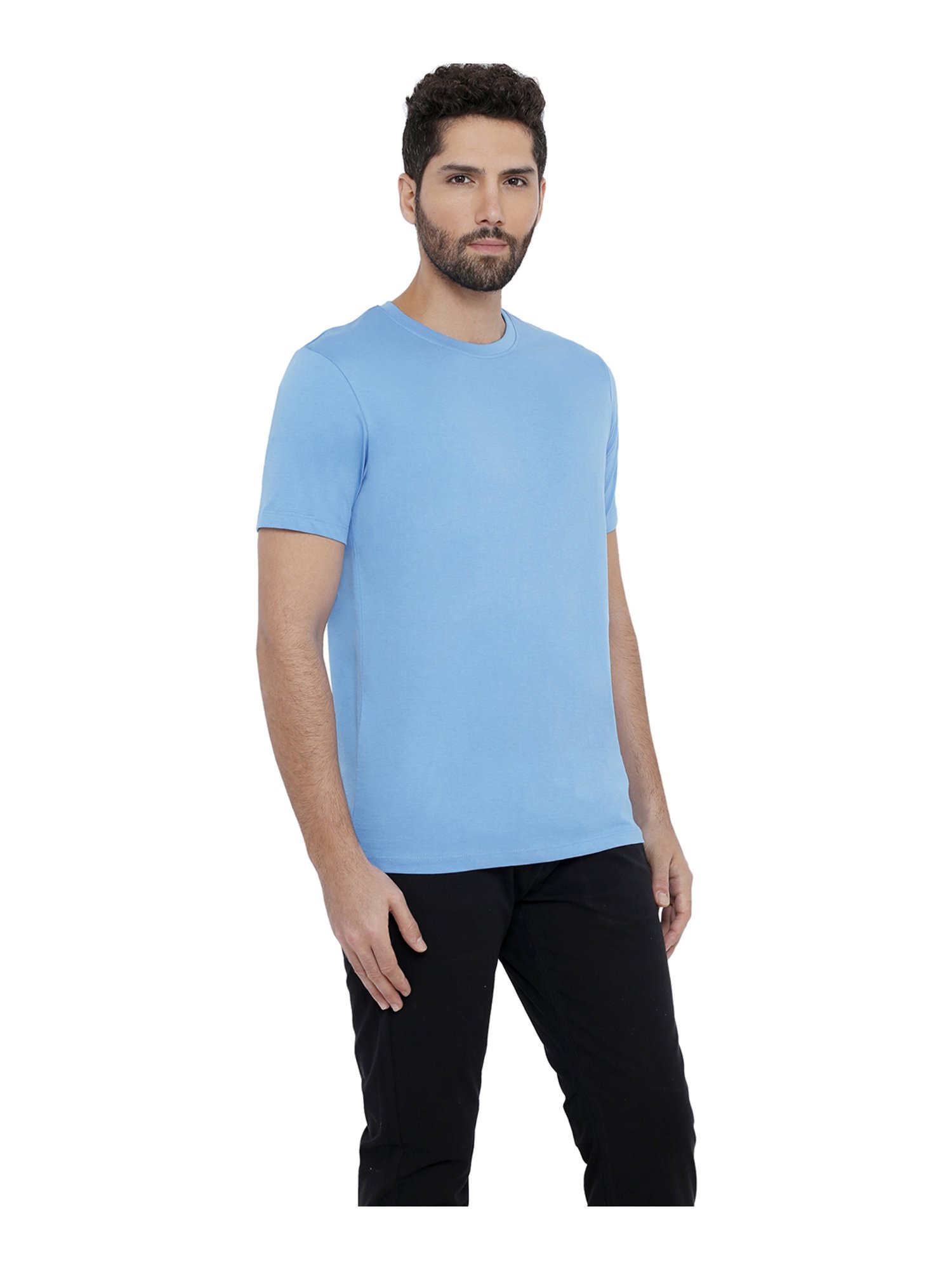 XYXX Blue Crew Neck T-Shirt