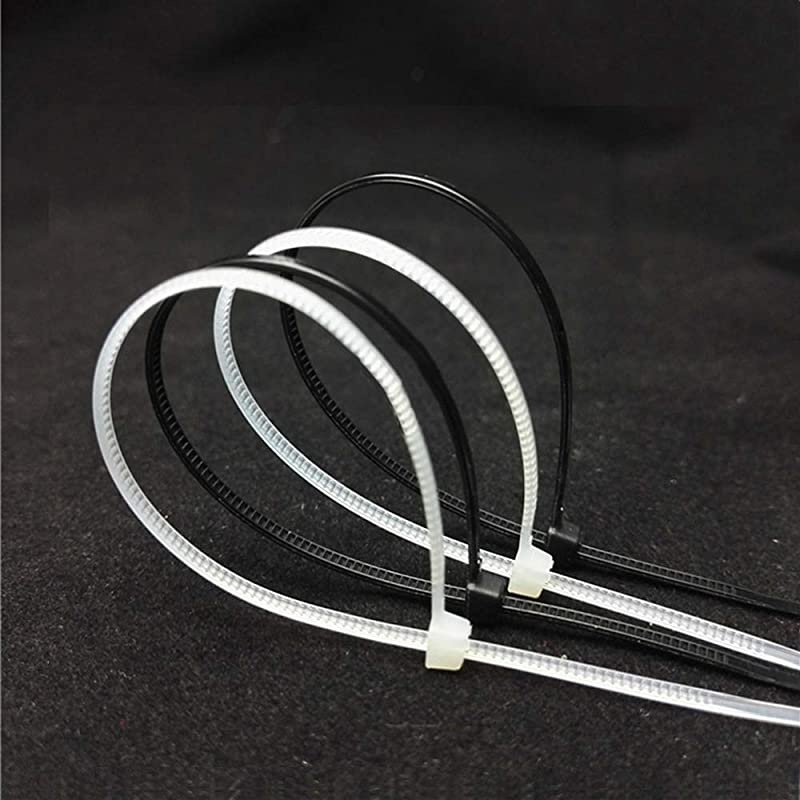 zip ties Cable ties Zip ties 12 inch Heavy duty cable ties 100 per pack Environmentally friendly Industrial quality Uses 3 latches for stronger locks With 60 Pounds Tensile StrengthWhite