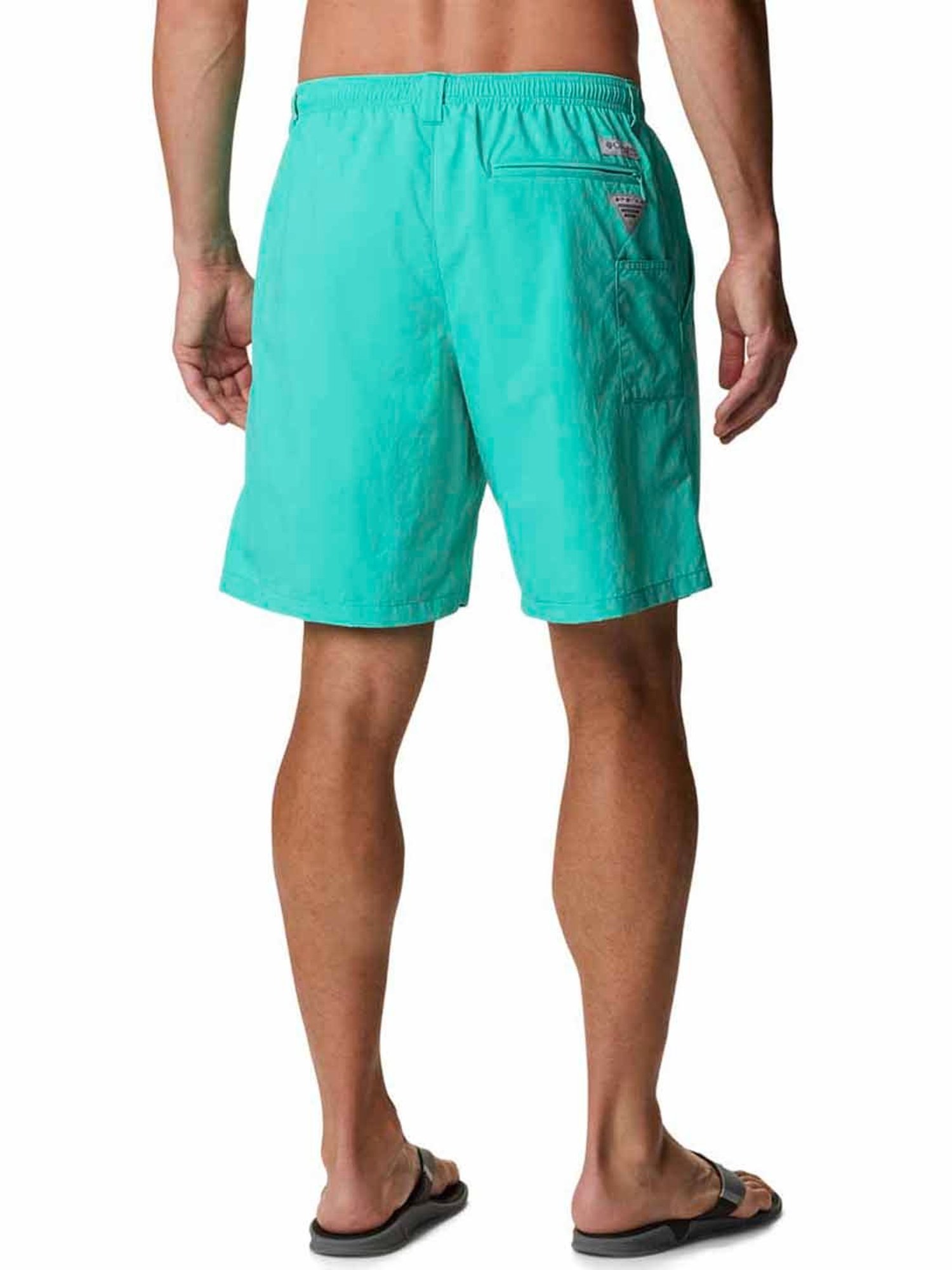 Columbia Men Green Backcast III Water Shorts