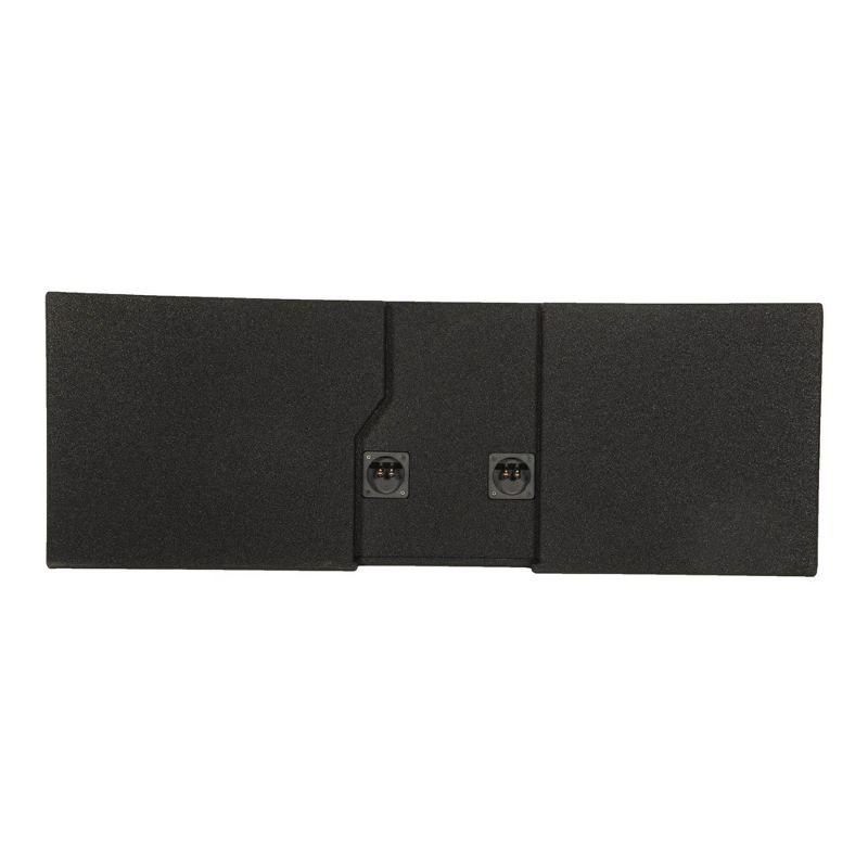 QPower 2 Hole 2007-2013 GM/Chevy Crew Cab 12" Ported Subwoofer Box | QBGMC07212