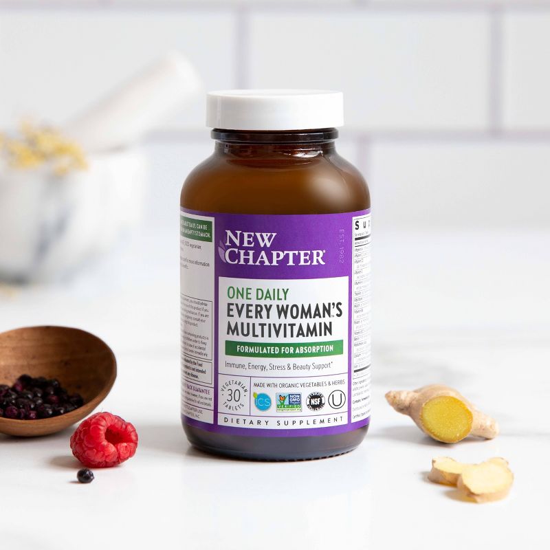 New Chapter Women's One Daily Multivitamin Tablets - 30ct