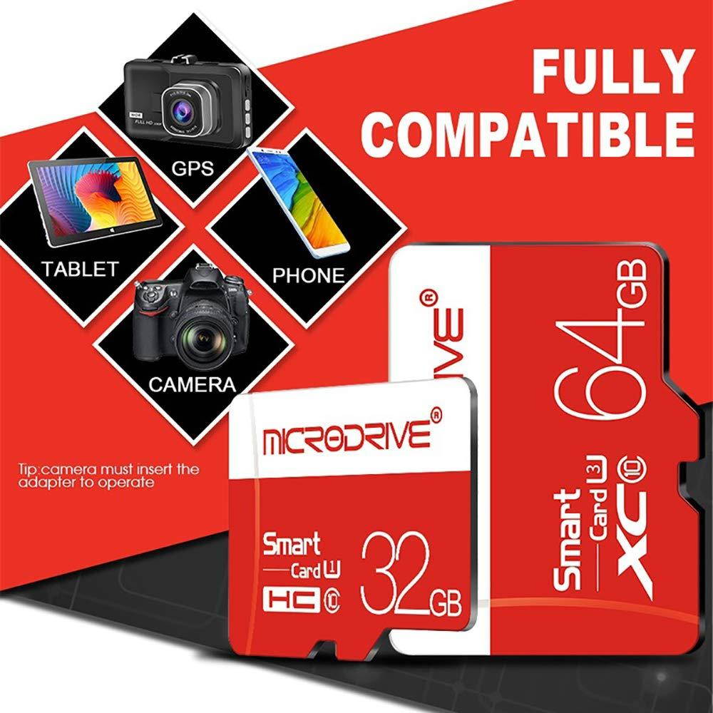ALRY 128GB Micro SD Card,U3 Class10 TF(Micro SD) Memory Card,High Speed Transfer Microsdxc TF Card (Up to 70MB/S Read)