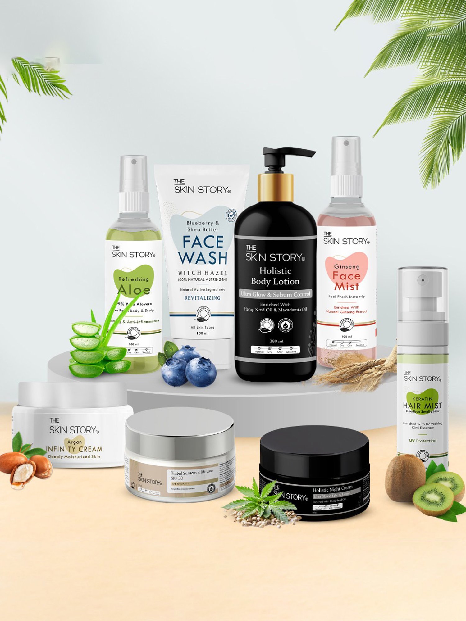 The Skin Story Hemp Seed Oil Holistic Face Serum - 40 ml