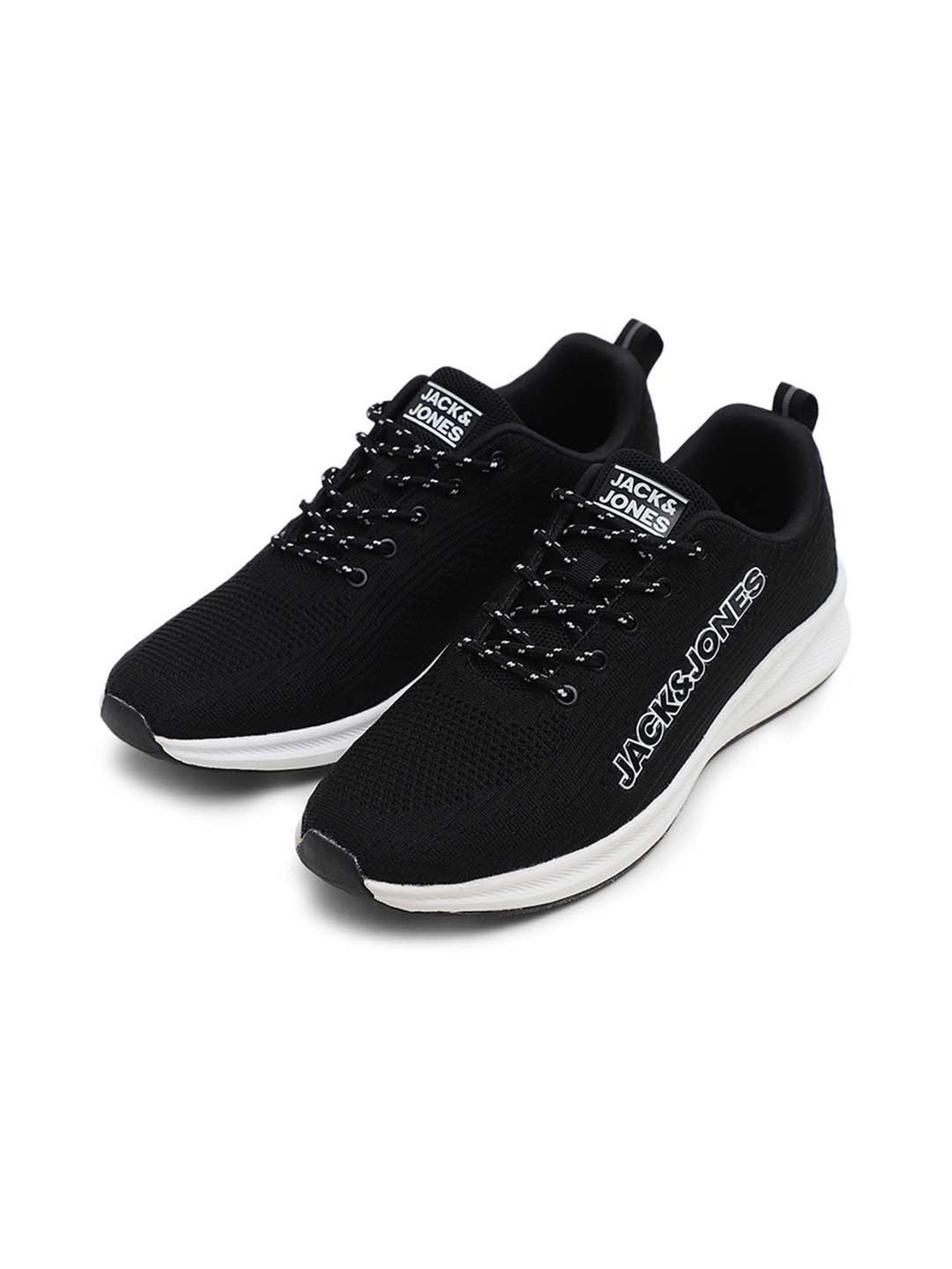 Jack & Jones Men's Jet Black Casual Sneakers