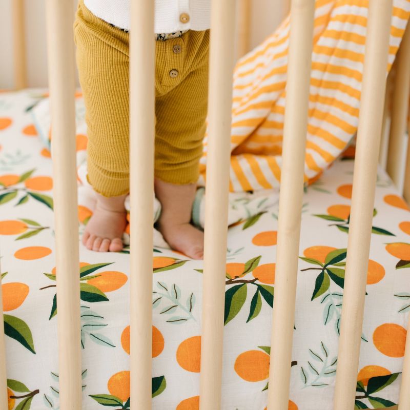 Clementine Kids Fitted Crib Sheet