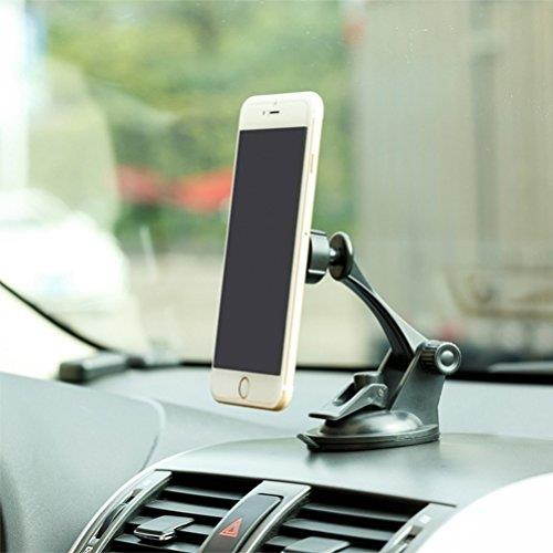 Magnetic Part Cradle Car Mount Dash and Windshield Holder Dock for Virgin Mobile Samsung Galaxy Core Prime - Virgin Mobile Samsung Galaxy J3 - Virgin Mobile Samsung Galaxy J7