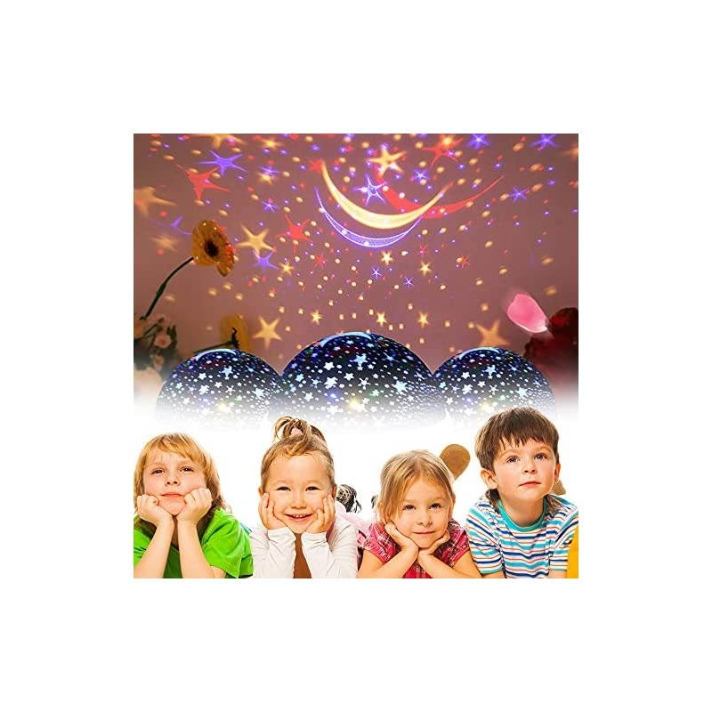 Toys for 78 Year Old Boys Girls Wonderful Quiet Rotating Starlight Toys for 210 Year Old Girls Romantic Magical Birthday Presents Gifts for 210 Year Old Boys Purple TSUSXK02