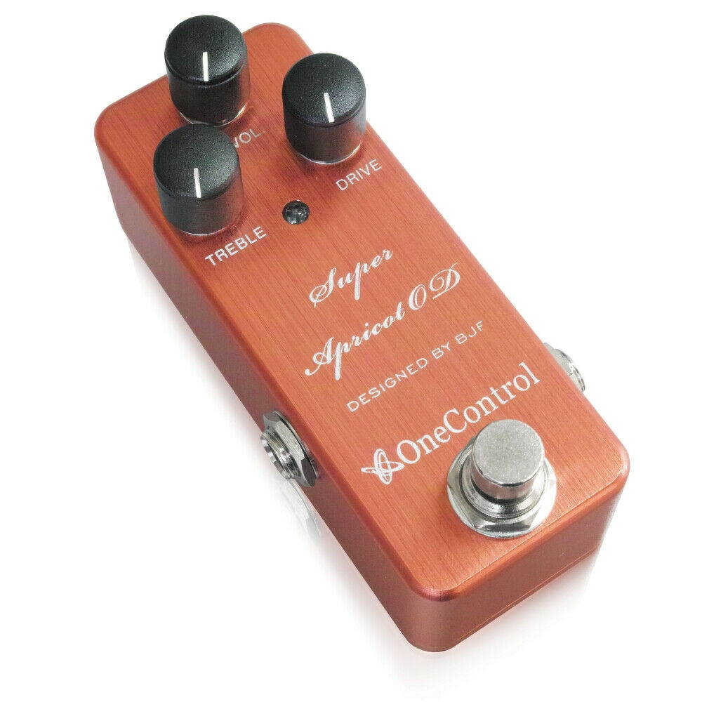 New One Control Super Apricot OD Guitar Effects Pedal