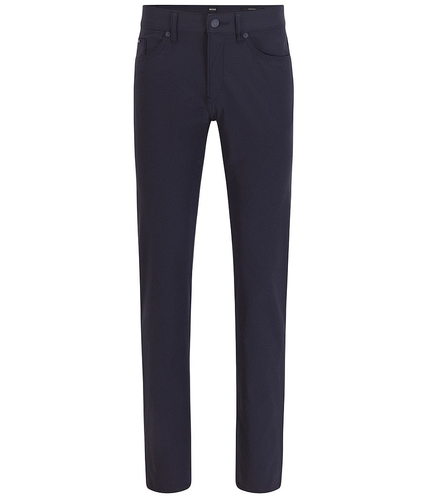 BOSS Slim-Fit Delaware Dark Blue Stretch Jeans