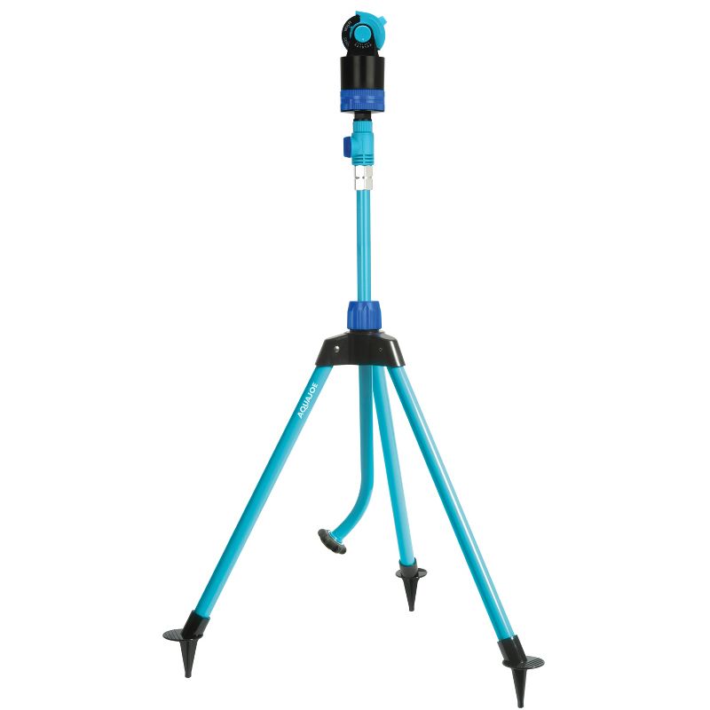 Aqua Joe Turbo Drive 360 Degree Telescoping Tripod Sprinkler