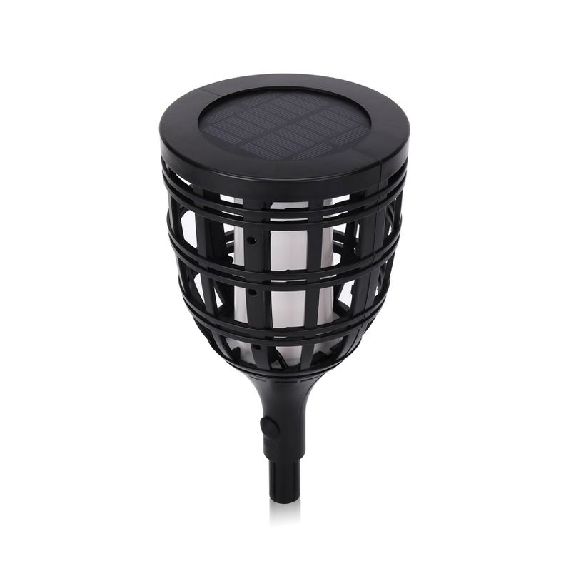 2pk LED Solar Torch Light - Techko Maid