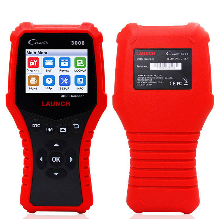 Creader 3008 Car Diagnostic Scanner Fault detector multi-language Support printing reports
