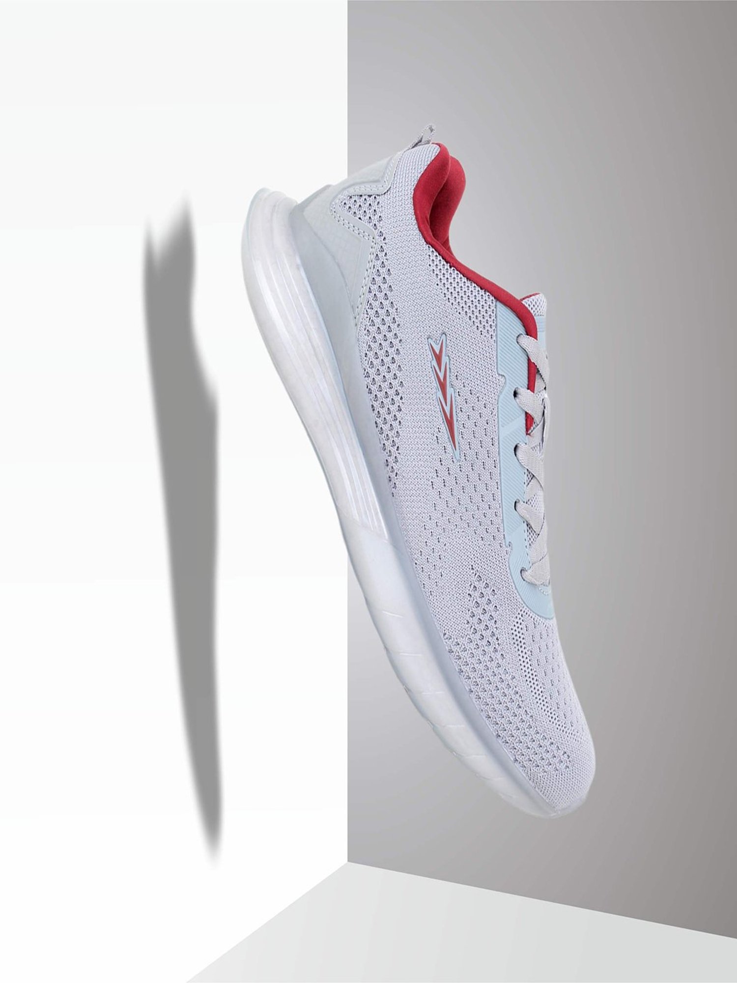 Columbus Men's Grey Running Shoes