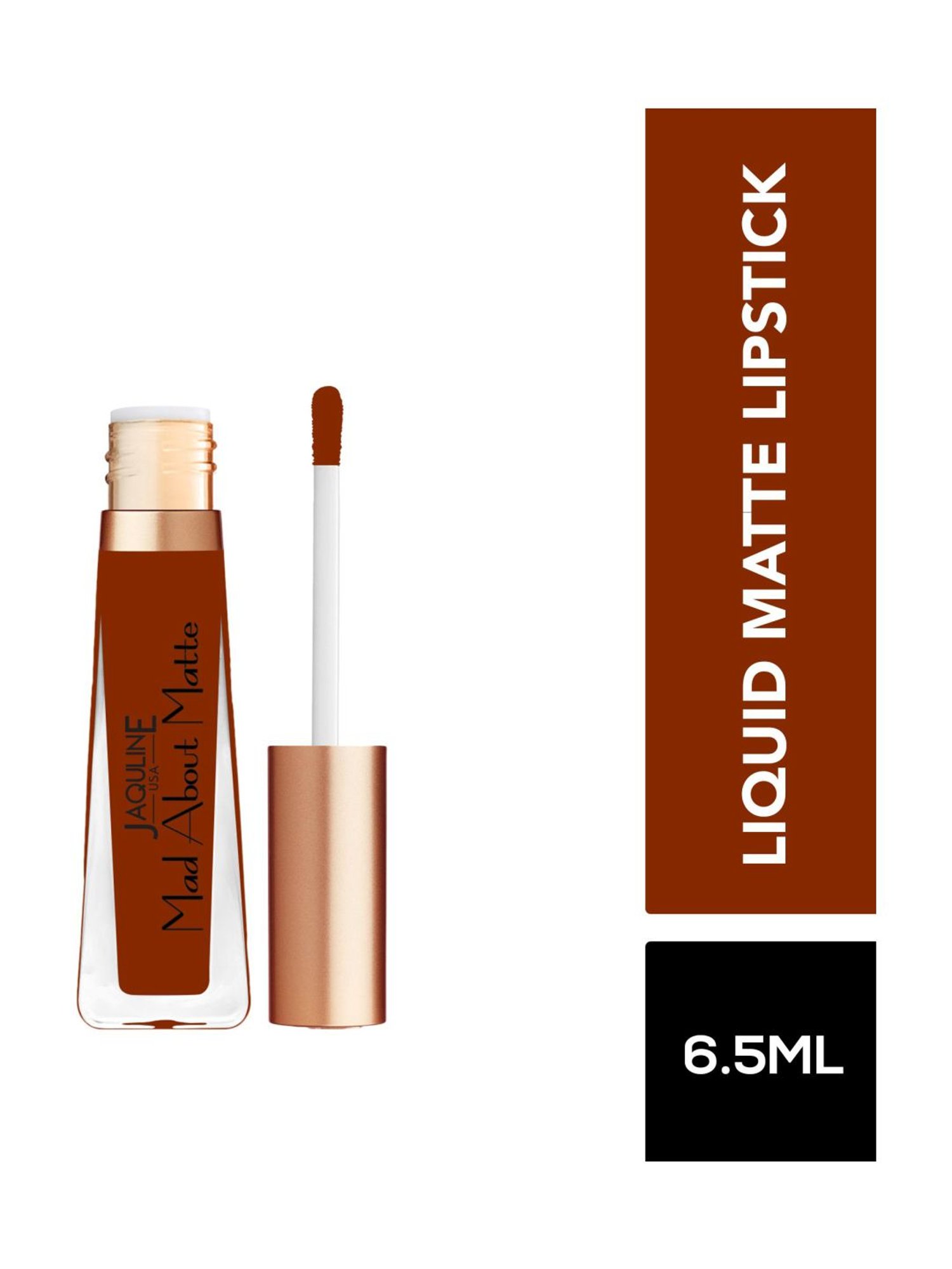 Jaquline USA Mad About Matte Liquid Lipstick Hot Chocolate - 6.5 ml