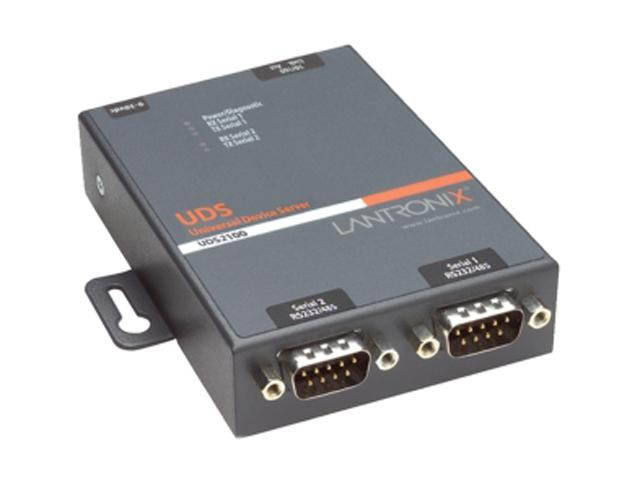 Lantronix UD2100002-01 UDS2100 2-Port Device Server