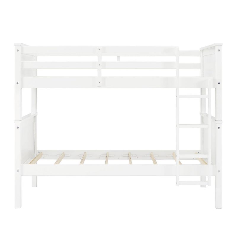 Twin over Twin Maxton Bunk Bed White - Dorel Living