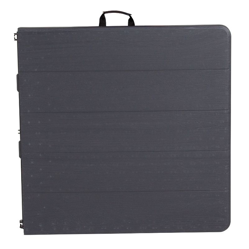 Emma and Oliver 72" x 12" x 12" Birchwood Bar Top Riser with Silver Legs