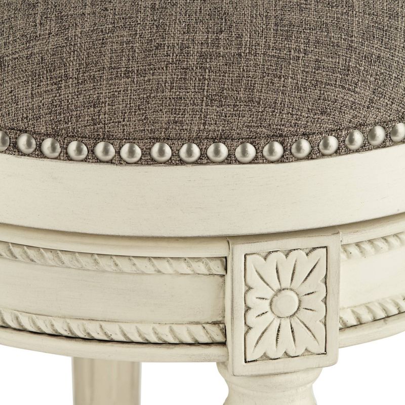 Ladder Barstool Seat Black - Riverstone Furniture Collection