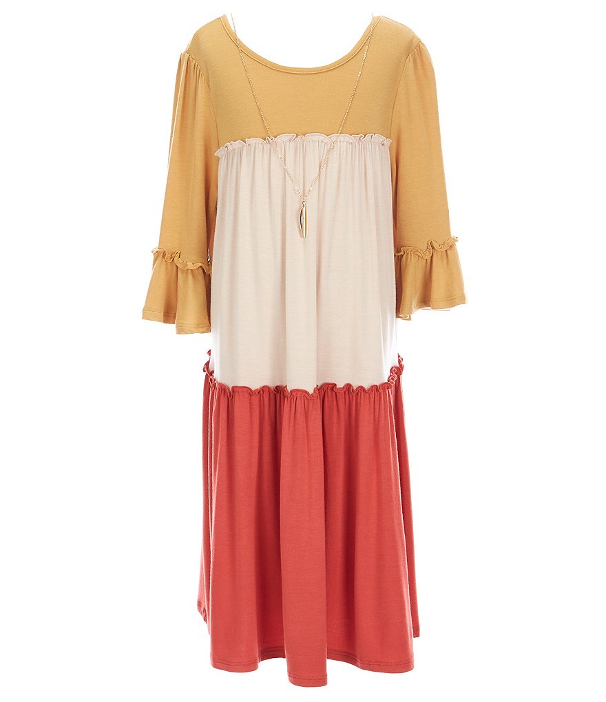 Polo Ralph Lauren Big Girls 7-16 Ombre Large Pony T-Shirt Dress