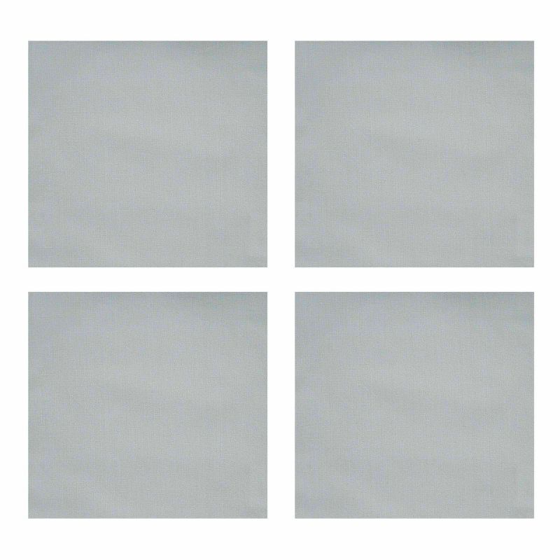 Split P Elements Solid Napkin Set - Blue Mist