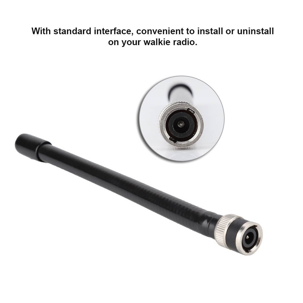 Walkie-talkie Antenna For Motorola Radio VHF 136-174MHz Flexible Strong Signal