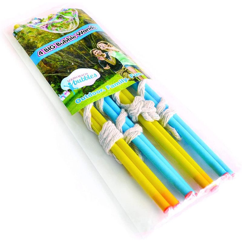 South Beach Bubbles WOWmazing 4 Giant Bubble Wands