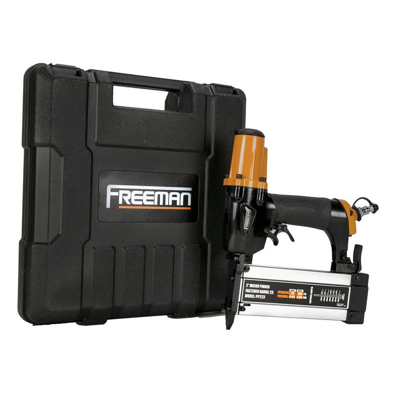 Freeman PP223 Pneumatic 23 Gauge 2 in. Micro Pinner with Carry Case