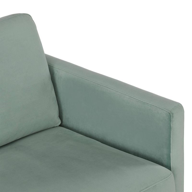 Highland Sofa with Pillows Green - CosmoLiving by Cosmopolitan
