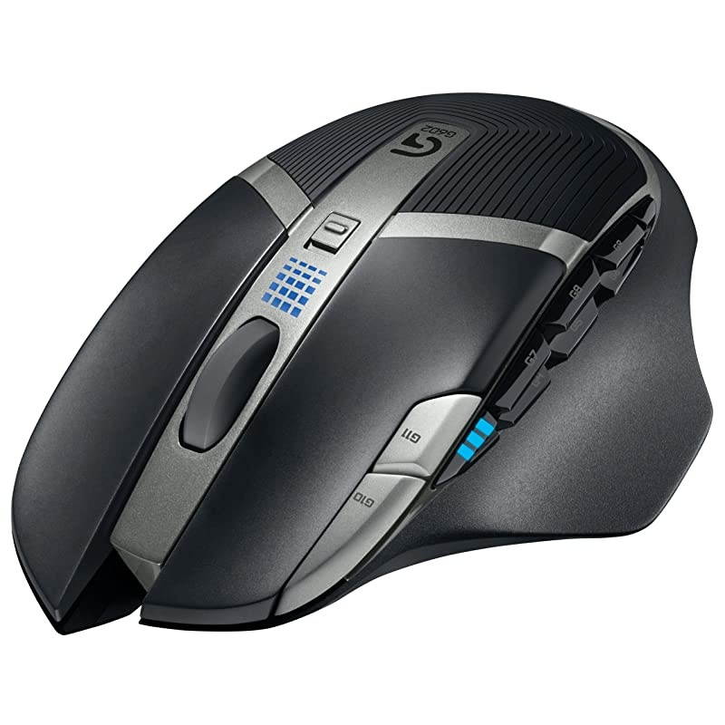 602 LagFree Wireless Gaming Mouse 11 Programmable Buttons Upto 2500 DPI