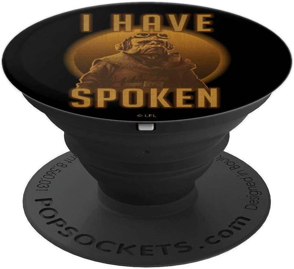 Star Wars The Mandalorian Kuiil I Have Spoken PopSockets Grip and Stand for Phones and Tablets