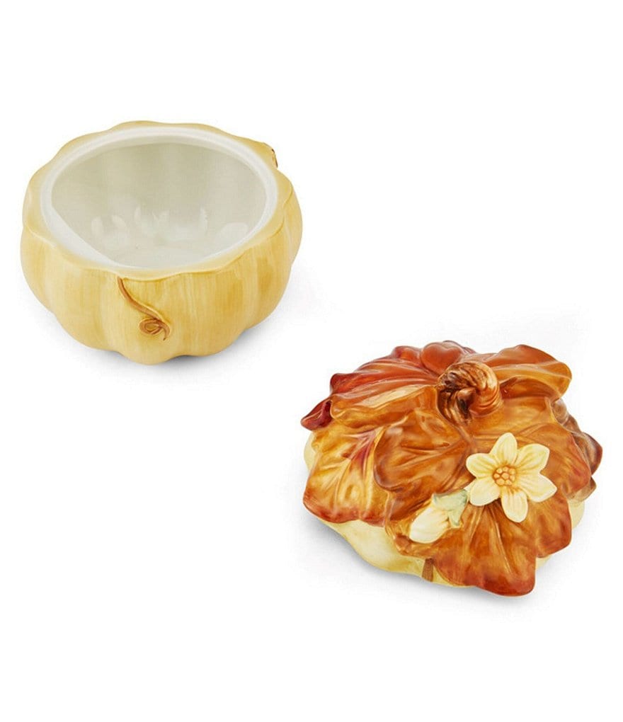 Fitz and Floyd Harvest Lidded Soup Bowl