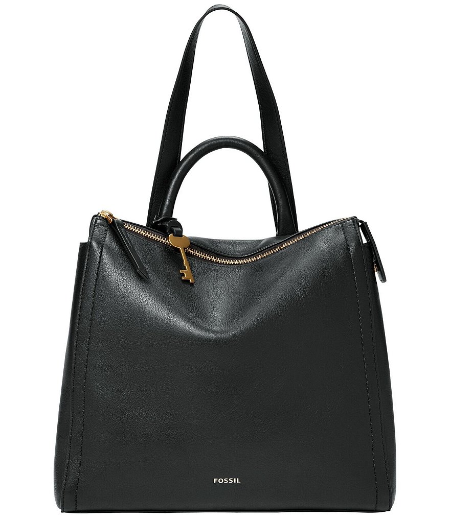 Brown Faux Leather Zipped Western Crossbody Sling Bag