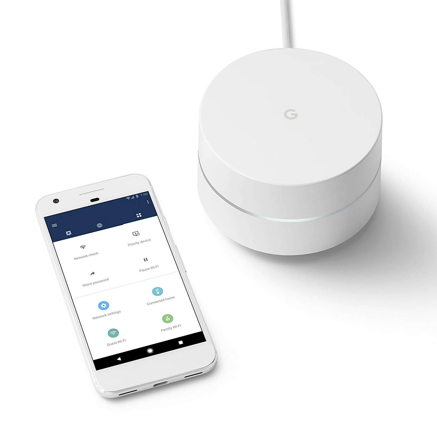 Google WiFi system, 1-Pack - Router replacement for whole home coverage - NLS-1304-25