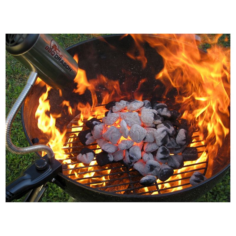 BBQ Dragon Grill Fan - Black