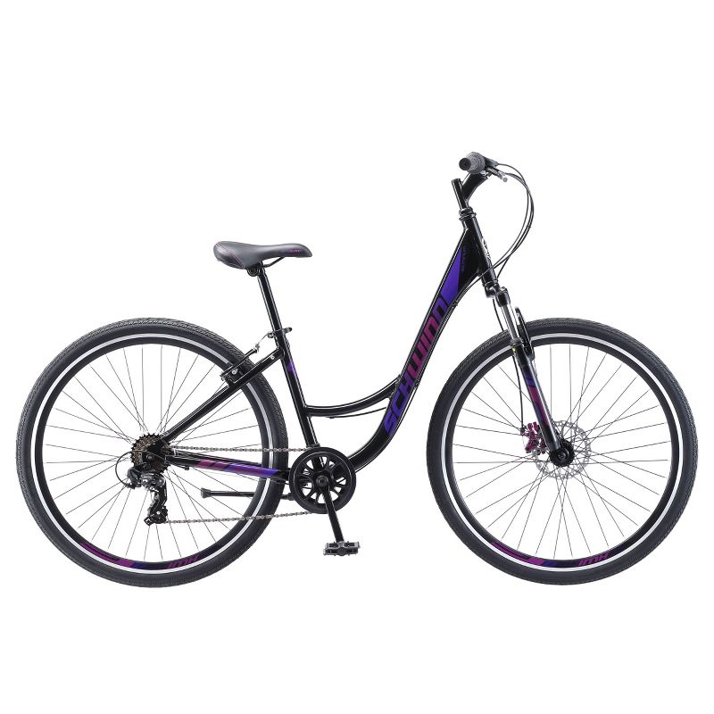 Schwinn Women's Adamson 700c/28" Hybrid Bicycle - Black