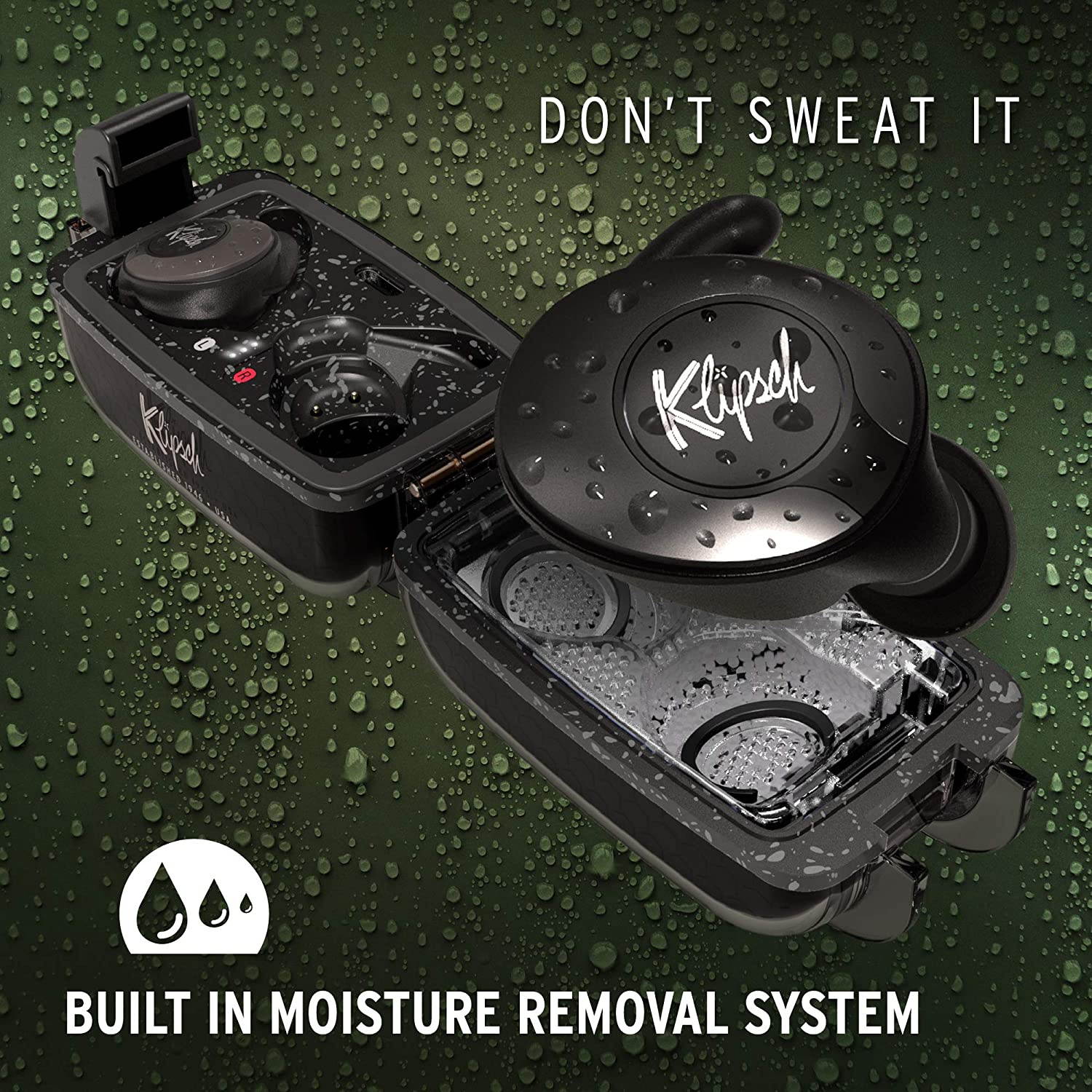 Klipsch T5 II True Wireless Sport Earphones Black